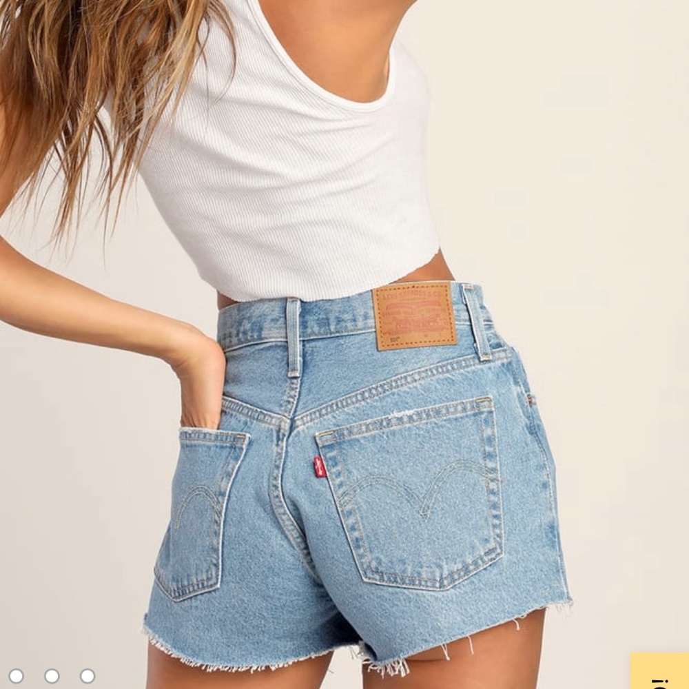 Levi’s 501 Original Denim Shorts - Picture 4 of 6